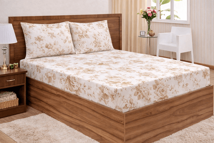 Jogo de Lençol King Percal 200 Fios 3 peças Estampado. miniatura 8