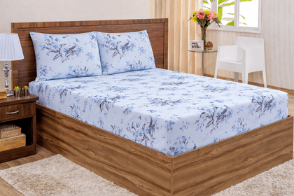 Jogo de Lençol King Percal 200 Fios 3 peças Estampado. miniatura 10