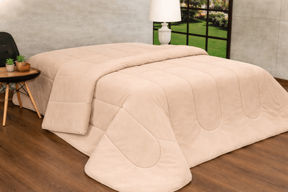 Edredom Casal Padrão Percal 200 Fios Liso miniatura 2