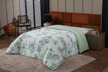 Edredom Casal Padrão Percal 200 Fios Estampado miniatura 4