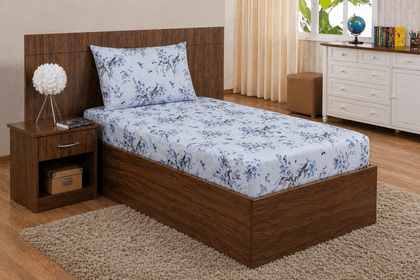 Jogo de Lençol Solteiro Percal 200 Fios 2 peças Estampado. miniatura 3