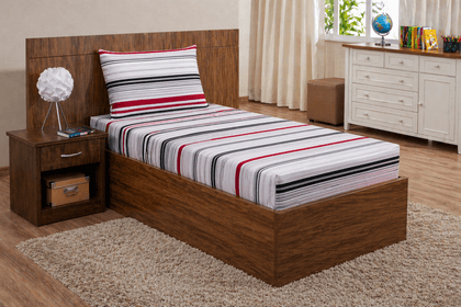 Jogo de Lençol Solteiro Percal 200 Fios 2 peças Estampado. miniatura 6