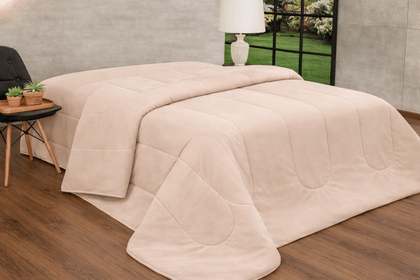 Edredom Casal Padrão Percal 200 Fios Liso miniatura 4