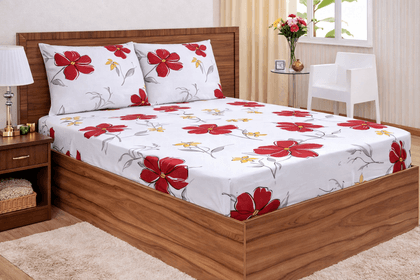 Jogo de Lençol King Percal 200 Fios 3 peças Estampado. miniatura 7