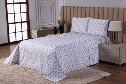 Jogo de Lençol Queen Percal 200 Fios 4 peças Estampado miniatura 6