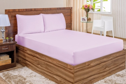 Jogo de Lençol Queen Percal 200 Fios 3 peças Liso. miniatura 9