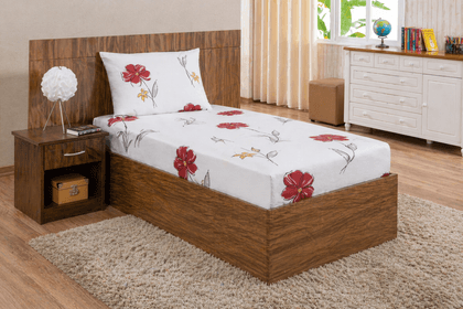 Jogo de Lençol Solteiro Percal 200 Fios 2 peças Estampado. miniatura 7