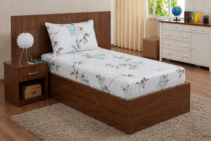 Jogo de Lençol Solteiro Percal 200 Fios 2 peças Estampado. miniatura 2