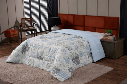 Edredom Casal Padrão Percal 200 Fios Estampado miniatura 5