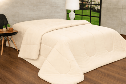 Edredom Casal Padrão Percal 200 Fios Liso miniatura 1