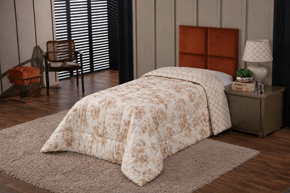 Edredom Solteiro Percal 200 Fios Estampado miniatura 3