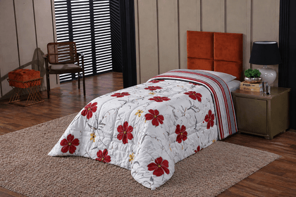 Edredom Solteiro Percal 200 Fios Estampado miniatura 4