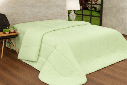 Edredom Casal Padrão Percal 200 Fios Liso miniatura 8